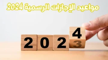 تعرف على موعد الإجازات الرسمية في مصر للعام الجديد 2024