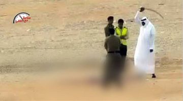 شاهد قبل الحذف .. تنفيذ حكم الإعدام لـ5 مواطنين سعوديين قتلوا مواطنا بعد تعذيبه