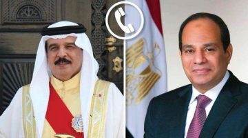الرئيس السيسي يهنىء عاهل البحرين بعيد الفطر المبارك